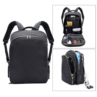 Professional Barber Travel Backpack – Tool Storage + USB Charging