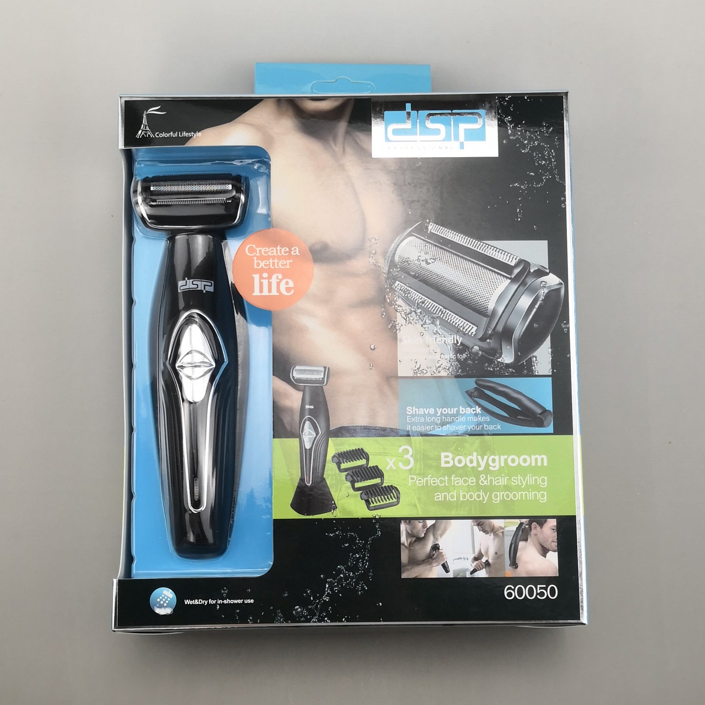 ✨ Precision Groomer Pro – 6-in-1 Electric Barber Shaver
